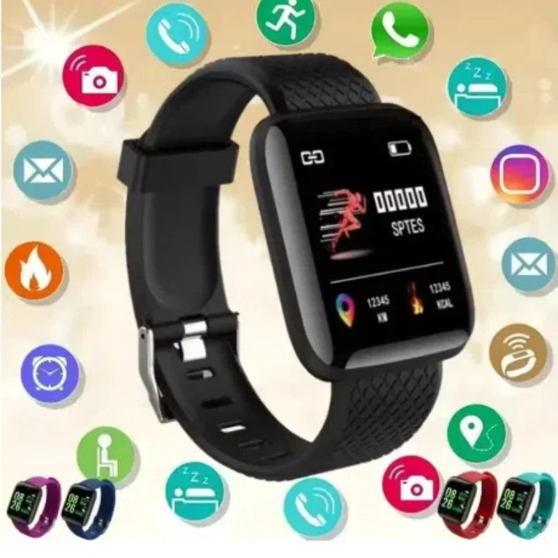 Multifunction Smart Watch, Message Reminder, Music Control, Sports Tracking
