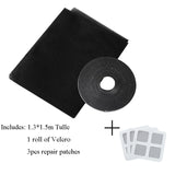 Magnetic Mosquito Net for Windows, Fly Screen with Self-Adhesive Tape
