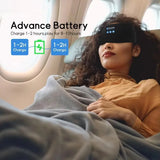Bluetooth 5.4 Sleep Headphones – Wireless Headband with Eye Mask, for Sports