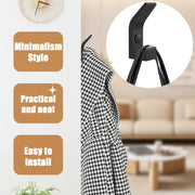 Heavy Duty Aluminum Wall Hooks Set