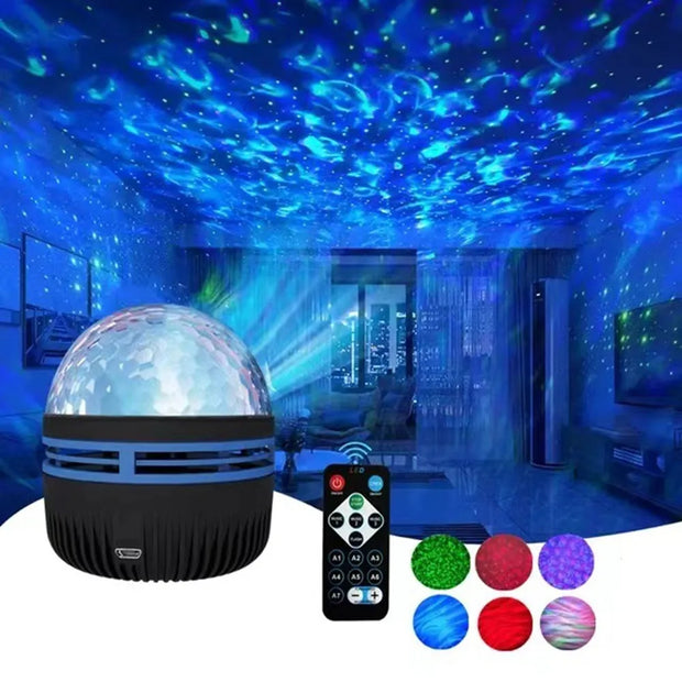Northern Lights Starry Sky Projector Lamp