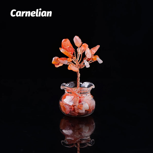 Crystal Healing Tree Tabletop Ornament