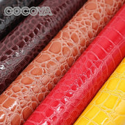 Alligator Pattern Self Adhesive Leather Repair Patch for Car Interior Faux Crocodile Texture Sofa Furniture Renovation Stickers