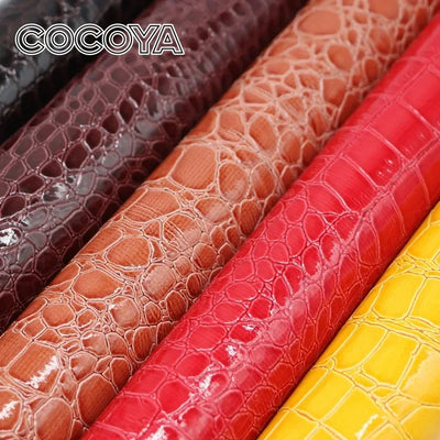 Alligator Pattern Self Adhesive Leather Repair Patch for Car Interior Faux Crocodile Texture Sofa Furniture Renovation Stickers