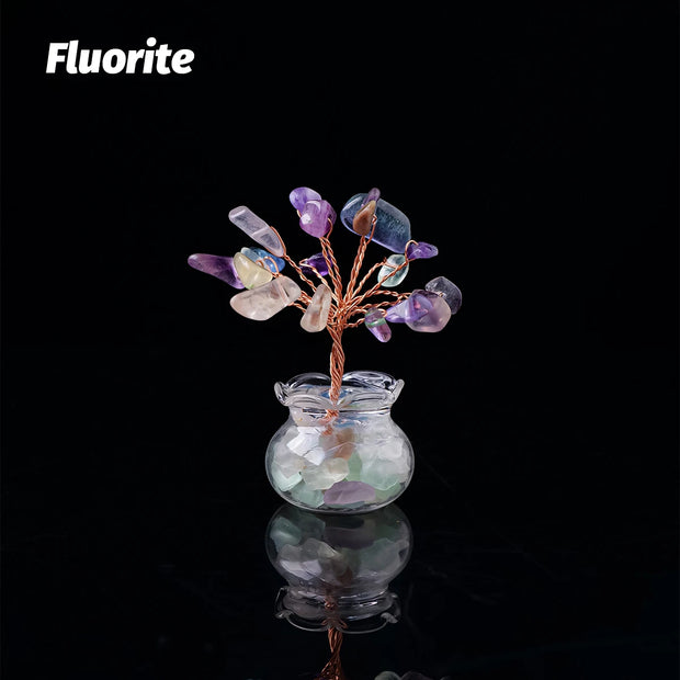 Crystal Healing Tree Tabletop Ornament