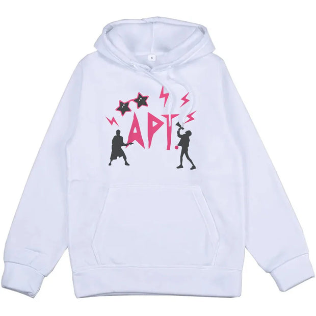 Winter Men/Women Clothes APT ROSÉ & Bruno Mars Hoodies Streetwear Unisex Hip Hop Long Sleeve Sweatshirts Harajuku Graphic Hoody