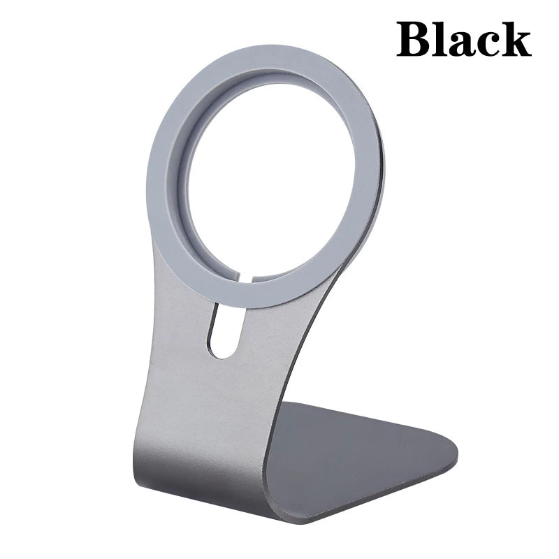 MagSafe Phone Charger Stand – Aluminum Alloy, Magnetic Holder for iPhone 12 Series, Fast Charging