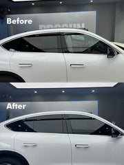 50cmx3m Car Window Privacy Tint Film Auto Vinyl Anti Look Glass Sticker Foils Ceramic Summer Solar UV Protector Mirror Films