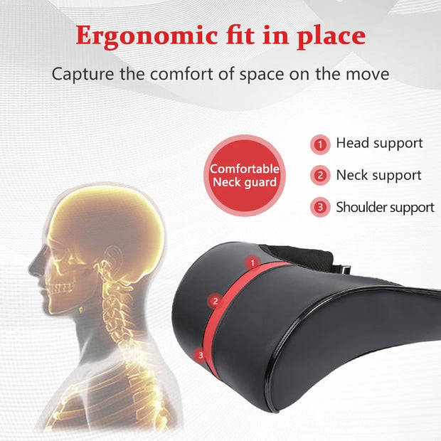 Memory Foam Car Neck Support Pillow