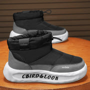 Winter Boots for Men Add Velvet Men's Sneakers Ankle Boots Soft and Comfortable Sports and Leisure Wear-resistant Non-Slip New