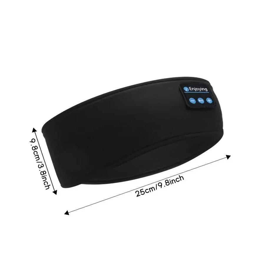 Bluetooth 5.4 Sleep Headphones – Wireless Headband with Eye Mask, for Sports