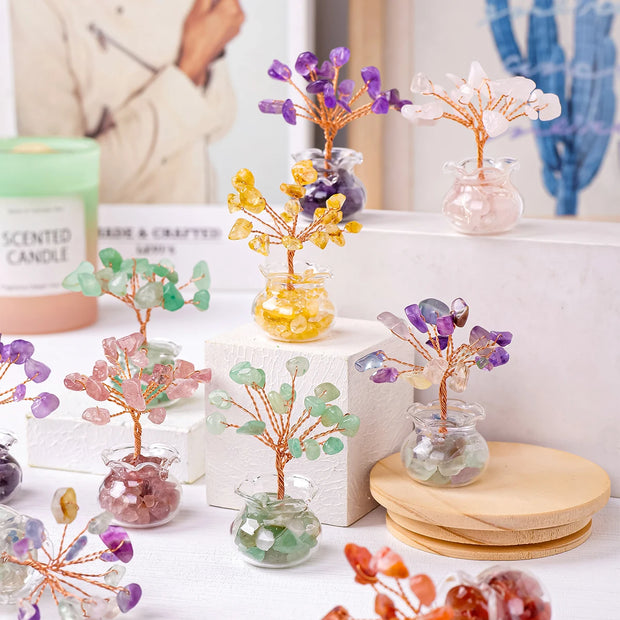 Crystal Healing Tree Tabletop Ornament