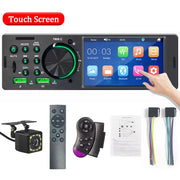 SINOVCLE Car Radio Audio 1 din 4.1” Touch Screen Bluetooth Stereo Mp3/Mp5 Player FM Receiver With Colorful Lights Remote Control