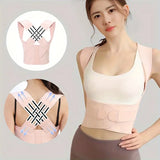Posture Corrector for Women and Men – Adjustable Shoulder Brace, Back Straightener