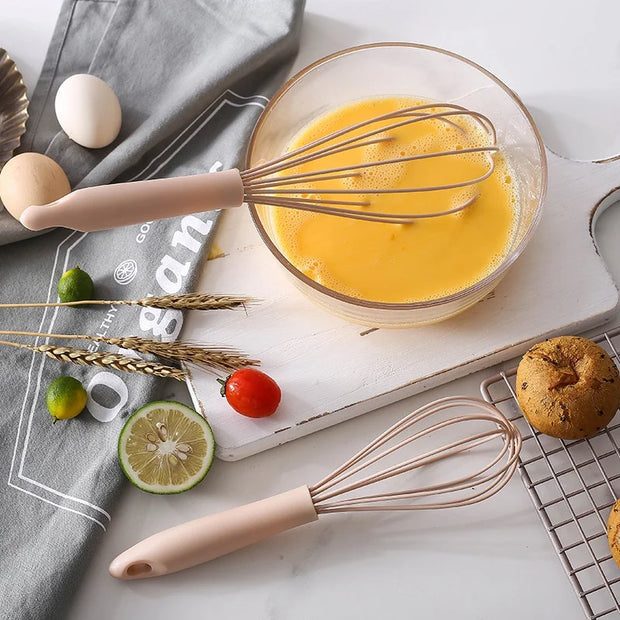Manual Silicone Balloon Whisk Mixer