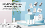 Mini Portable Printer Thermal Paper HD 57*25mm Universal Self-adhesive Roll Paper Label Sticker For Phone Printing Picture Photo UpTrend Deals