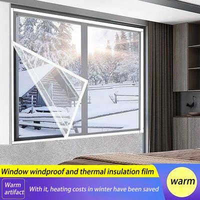 Indoor Windproof Window Film – Thermal Insulation, Energy-Saving