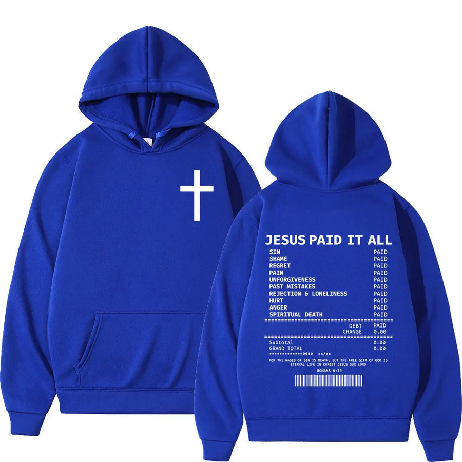 Men's Casual Hoodie, Long-Sleeved Classic Pullover