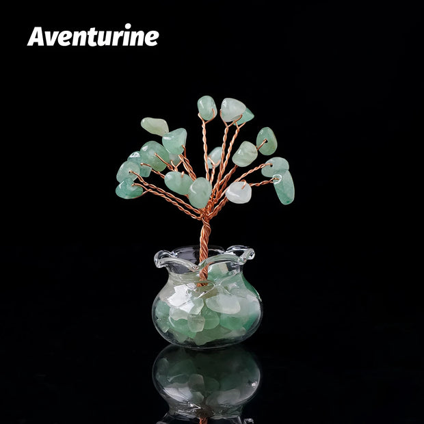 Crystal Healing Tree Tabletop Ornament