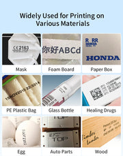 Willita Handheld Thermal Inkjet Printer English Language Production Date Number Logo Expiry Date Label Plastic Hand Jet Printer