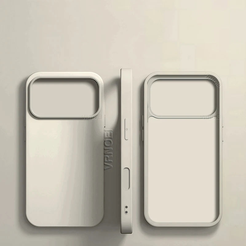 Shockproof Phone Case for iPhone 11-17 Pro Max, Plus and Air, Matte TPU
