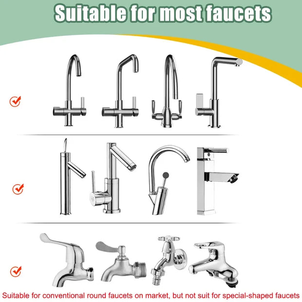 360° Rotating Kitchen Faucet Spray Adapter