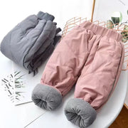 Kids Winter Thermal Pants - Cotton-Padded Warm Trousers for Cold Weather Outdoor Snow Play & Comfort Kids Clothes