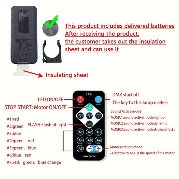 Northern Lights Starry Sky Projector Lamp