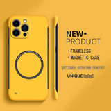 Ultra-thin matte phone case front view