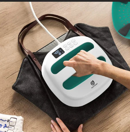 HP2 Heat Press Machine for T-Shirts, Portable Heat Press  9''x9'' Iron Press for Sublimation and HTV Vinyl Shirt Press Machine