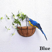 Handmade Feather Parrot Garden Ornament