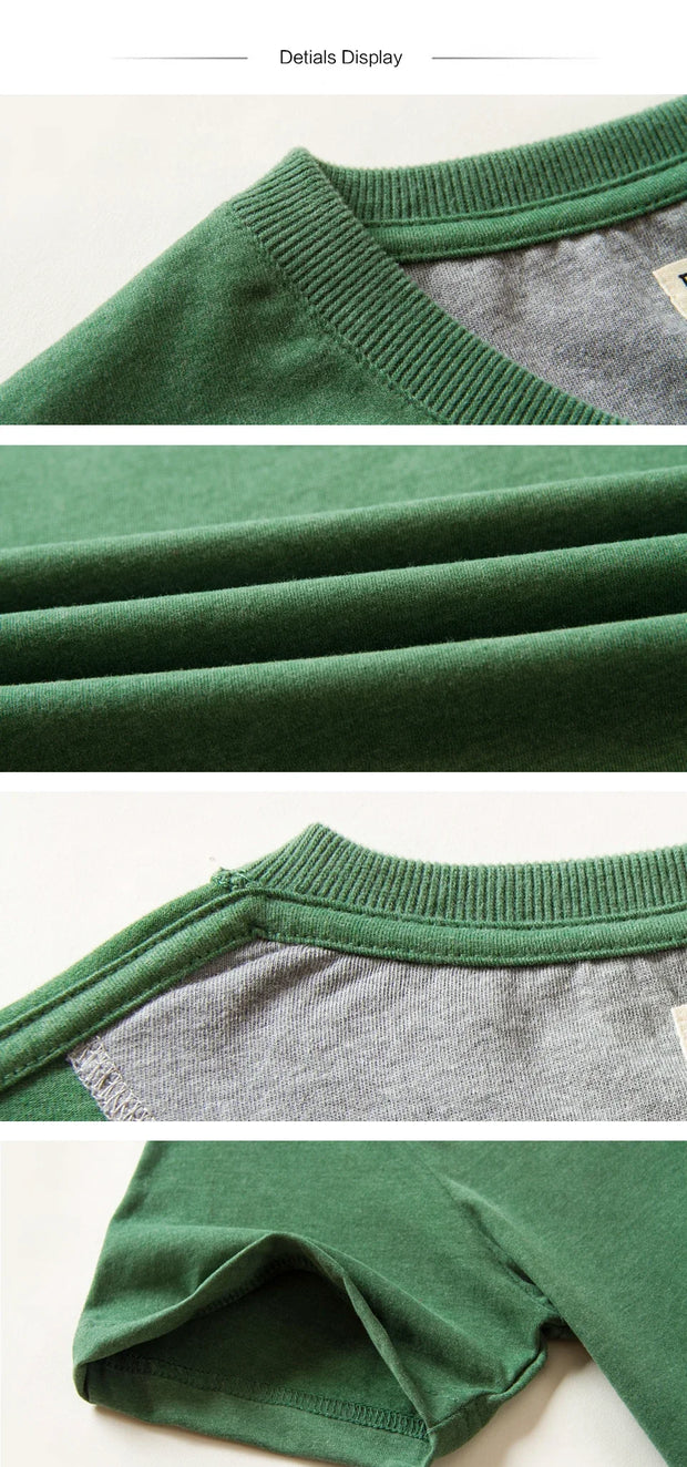 Men's T-shirt Men's clothing Causal Cotton Basic Tshirt Male streetwear Short sleeve tee Man Y2k Tops Oversized Graphic T-shirts