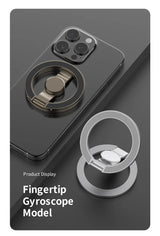 Double-Sided MagSafe Phone Holder – Foldable 360° Rotating Stand for iPhone 14/15/16