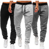Men Training Joggers – Loose Fit Fleece Sweatpants with Drawstring