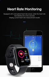 Smart Watch Y68 – sedentary reminder alert