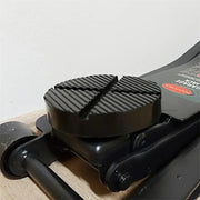 Universal Rubber Jack Pad Support Pinch Weld Slotted Floor Frame Rail Adapter Car Removal Repair Tool