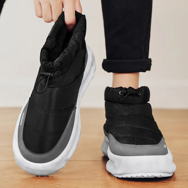 Winter Boots for Men Add Velvet Men's Sneakers Ankle Boots Soft and Comfortable Sports and Leisure Wear-resistant Non-Slip New