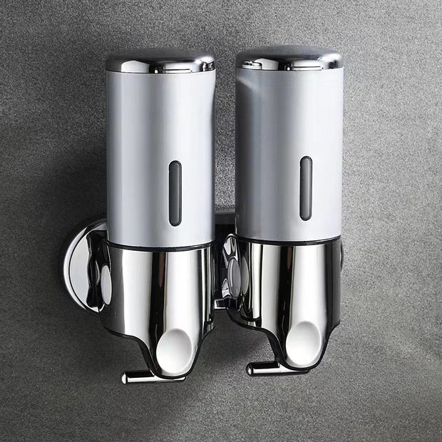 Wall-Mounted Shampoo and Soap Dispenser