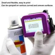 Handheld Inkjet Printer Detachable Portable  Smart Inkjet Coding Machine for Production Date QR  Handheld Inkjet Printer