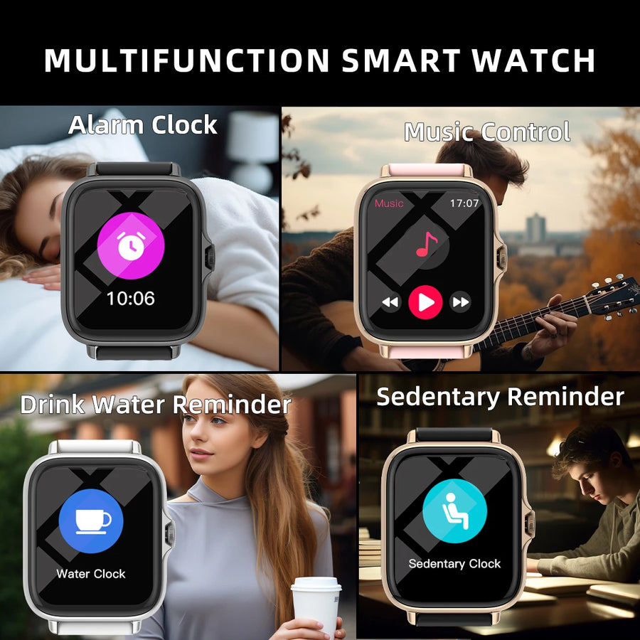 1.83-Inch Smart Watch, Bluetooth Calling, Fitness Tracker