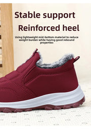 Winter Women Boots Outdoor Snow Boots Warm Lightweight Cotton Boot Non-slip Hiking Walking Shoes Fur Comfortable Women Ankle Boo