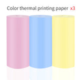 Mini Portable Printer Thermal Paper HD 57*25mm Universal Self-adhesive Roll Paper Label Sticker For Phone Printing Picture Photo UpTrend Deals