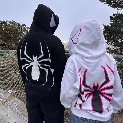 Womens zip up hoodie front view