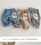 Toddler Boys Denim Pants – Soft Korean Style Casual (Ages 0-5)