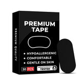Mouth Tape for Snoring - box of premium mouth tape with single strip on white background
