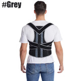 Posture Corrector for Back Pain – Adjustable Brace for Upper & Lower Back, Lumbar Support