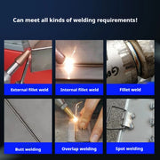 Water Cooled 1500W Mini Laser Welder Stainless Steel Aluminum Iron Portable Handheld Fiber  Welding Machine