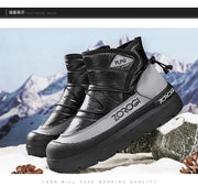 Winter Boots for Men Add Velvet Men's Sneakers Ankle Boots Soft and Comfortable Sports and Leisure Wear-resistant Non-Slip New