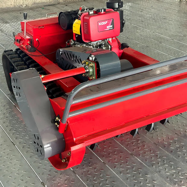 Customized Track-type All-terrain Zero-turn Remote-controlled Lawn Mower High Efficiency and Energy Saving