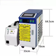 Water Cooled 1500W Mini Laser Welder Stainless Steel Aluminum Iron Portable Handheld Fiber  Welding Machine